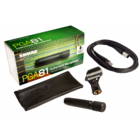 SHURE PGA81-XLR Cardioid Condenser Instrument Mic