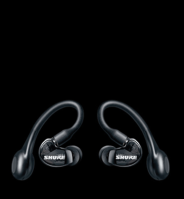 SHURE AONIC 215 True Wireless Sound Isolating Earbuds (Black)