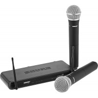 SHURE SVX288/PG58 Dual Vocal Wireless System